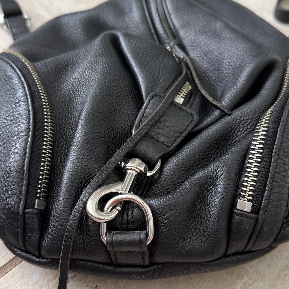 Rebecca Minkoff Mini Julian Pebbled Leather Backpack - Picture 4 of 16